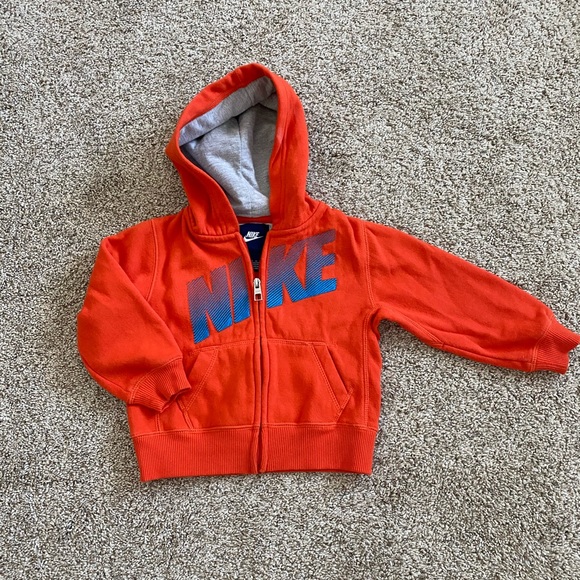 Nike toddler boys orange hooded jacket size 2T - Picture 2 of 5